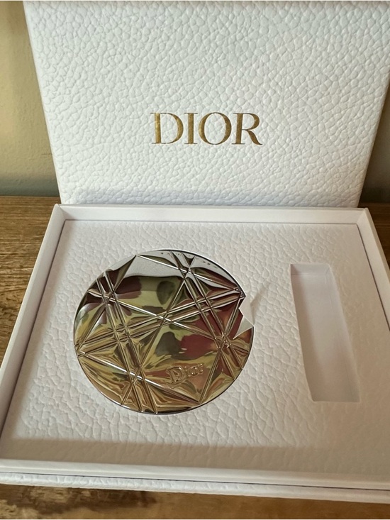Dior Other - Dior Silver Double Mirror Compact w/Box NO LIPSTICK